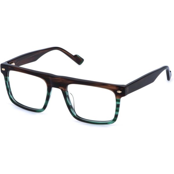 Sting VST575V 0VBT Men's Eyeglasses Brown Size 53 - Blue Light Block Available