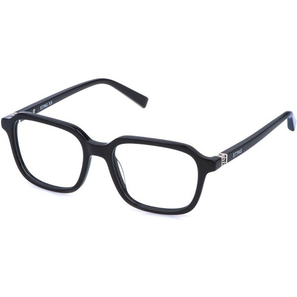 Sting VSJ765 0700 Men's Eyeglasses Black Size 48 - Blue Light Block Available