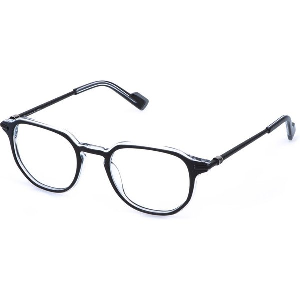 Sting VST598 0888 Men's Eyeglasses Black Size 49 - Blue Light Block Available