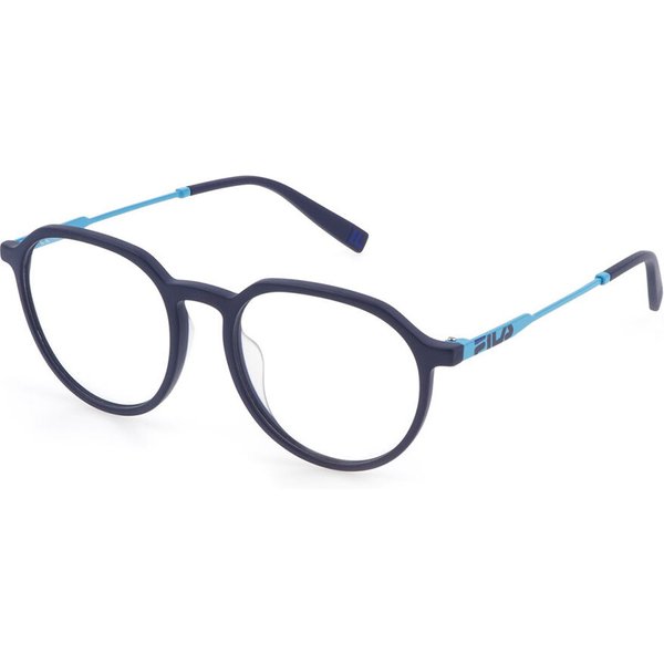 Fila VFI212 06QS Men's Eyeglasses Blue Size 51 - Blue Light Block Available
