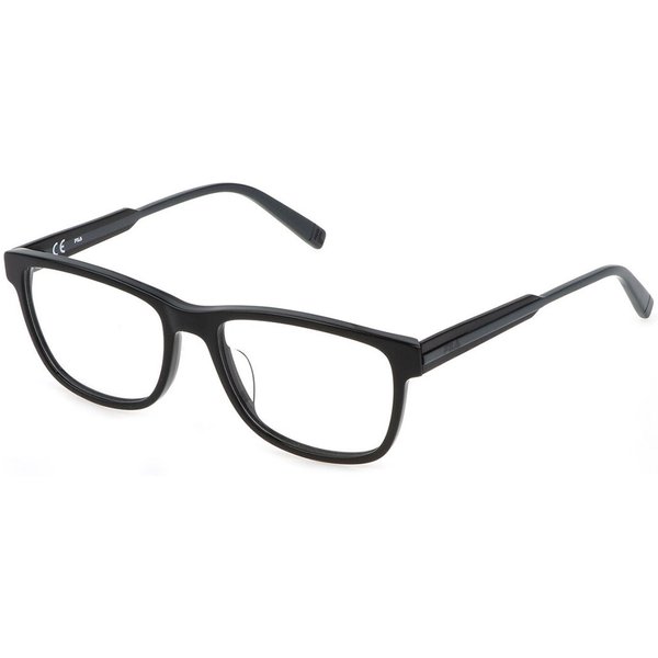 Fila VFI304 06MR Men's Eyeglasses Black Size 54 - Blue Light Block Available