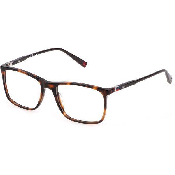 Fila VFI486L 0C10 Men's Eyeglasses Tortoiseshell Size 51 - Blue Light Block Available