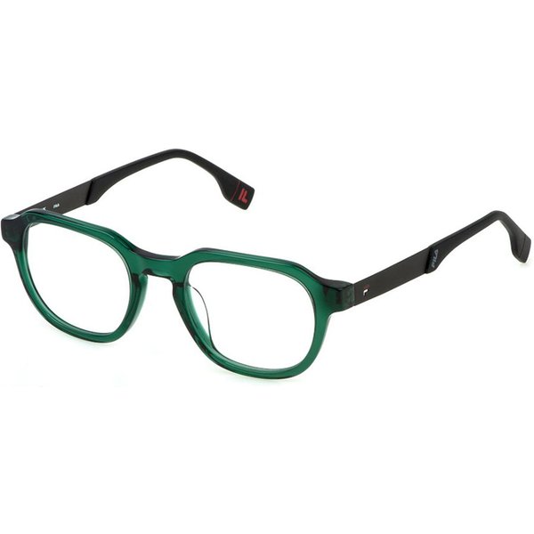 Fila VFI716 0M40 Men's Eyeglasses Green Size 50 - Blue Light Block Available