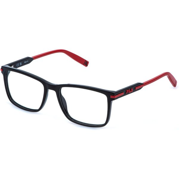 Fila VFIA02L Z42Y Men's Eyeglasses Black Size 52 - Blue Light Block Available