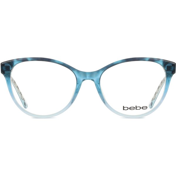 Bebe BB5195 424 Women’s Eyeglasses Blue Size 53 - Blue Light Block Available