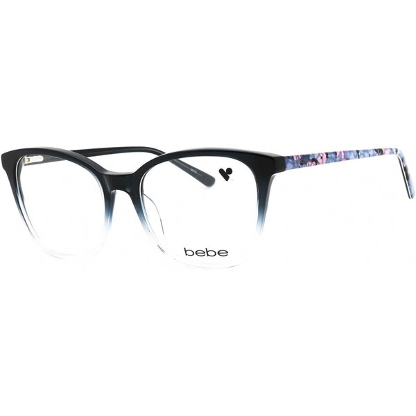 Bebe BB5206 001 Women’s Eyeglasses Clear Size 53 - Blue Light Block Available