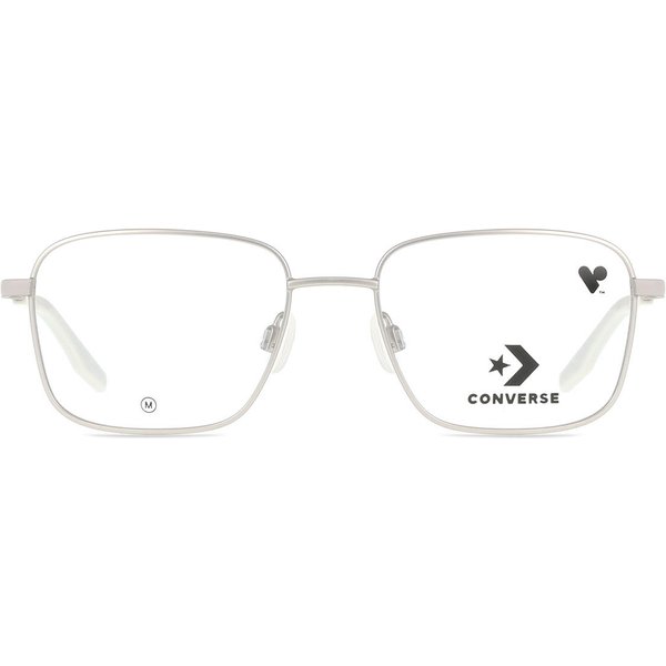 Converse CV1022Y 046 Men's Eyeglasses Silver Size 48 - Blue Light Block Available