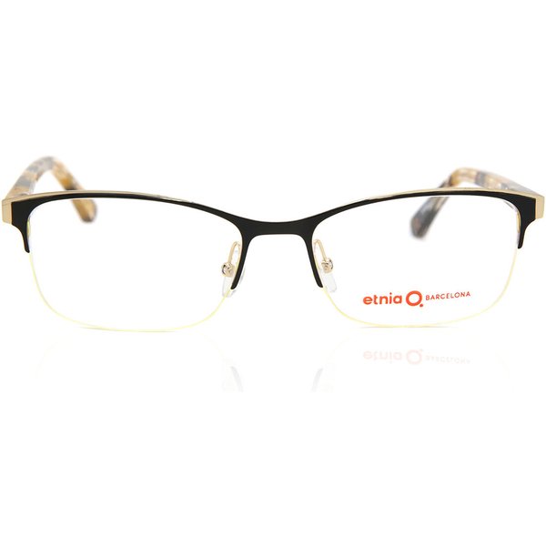 Etnia Barcelona Calais BKGD Women’s Eyeglasses Black Size 52 - Blue Light Block Available