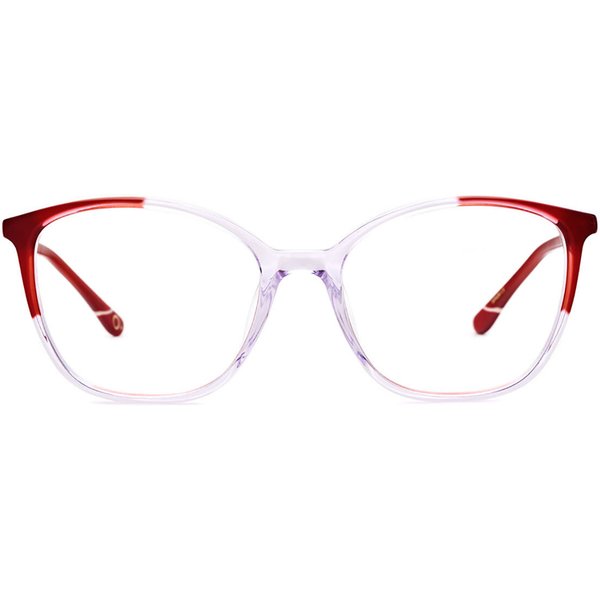 Etnia Barcelona Lavender PUBR Women’s Eyeglasses Red Size 52 - Blue Light Block Available