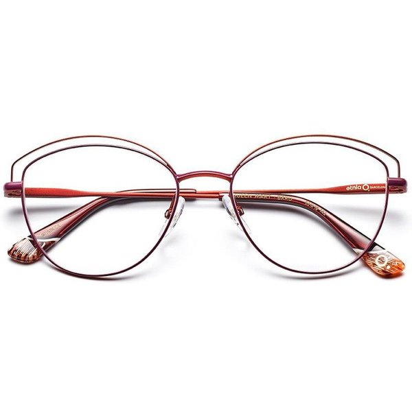 Etnia Barcelona Queen Mary BXRD Women’s Eyeglasses Burgundy Size 53 - Blue Light Block Available