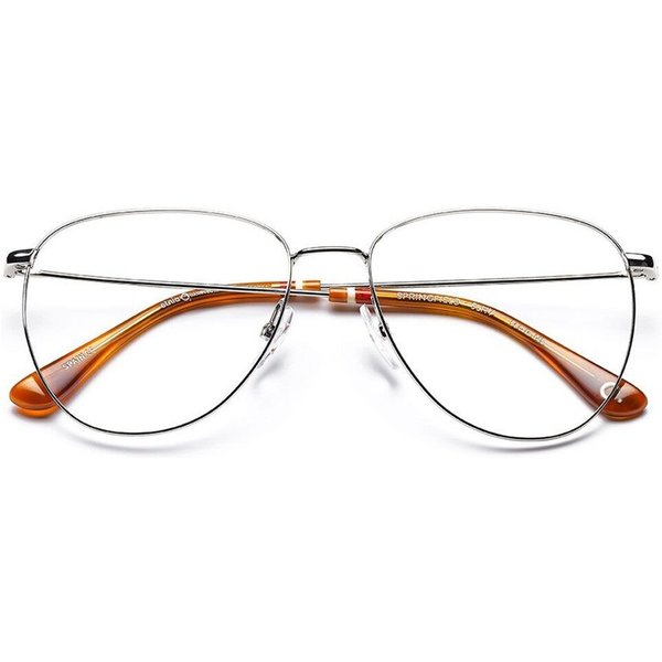 Etnia Barcelona Springfield SLHV Women’s Eyeglasses Silver Size 56 - Blue Light Block Available