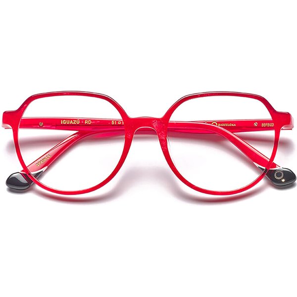 Etnia Barcelona Iguazu RD Women’s Eyeglasses Red Size 51 - Blue Light Block Available