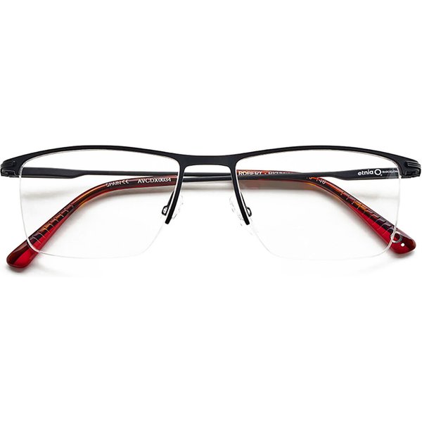 Etnia Barcelona Robert BKHV Men's Eyeglasses Black Size 55 - Blue Light Block Available