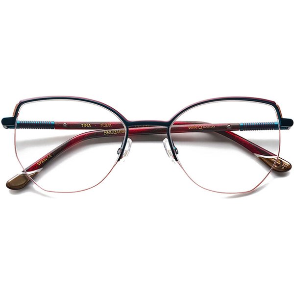 Etnia Barcelona Tina TQBX Women’s Eyeglasses Blue Size 52 - Blue Light Block Available