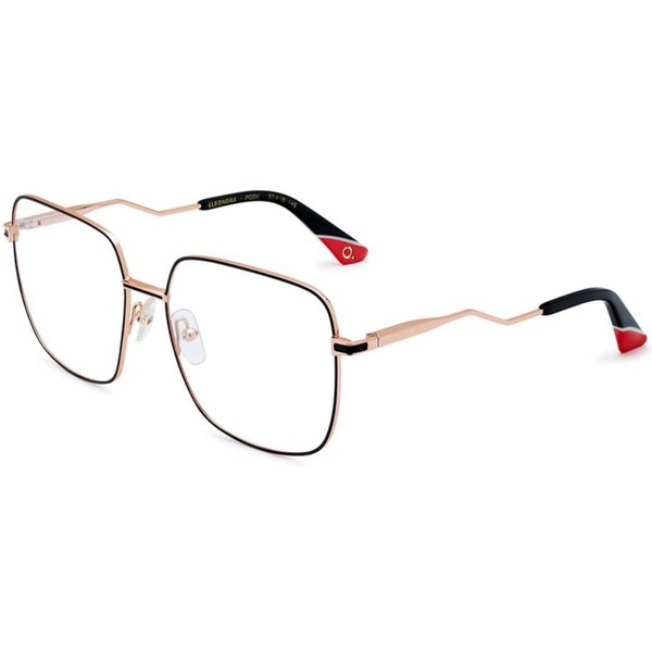 Etnia Barcelona Eleonora PGBK Women’s Eyeglasses Black Size 57 - Blue Light Block Available