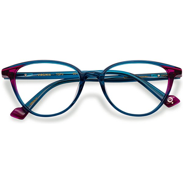 Etnia Barcelona Virginia TQFU Women’s Eyeglasses Blue Size 52 - Blue Light Block Available
