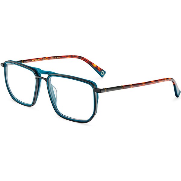Etnia Barcelona Hackberry BKBL Men's Eyeglasses Blue Size 55 - Blue Light Block Available
