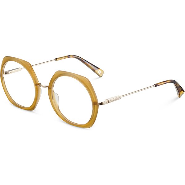 Etnia Barcelona Cassiopea YWHV Women’s Eyeglasses Yellow Size 50 - Blue Light Block Available