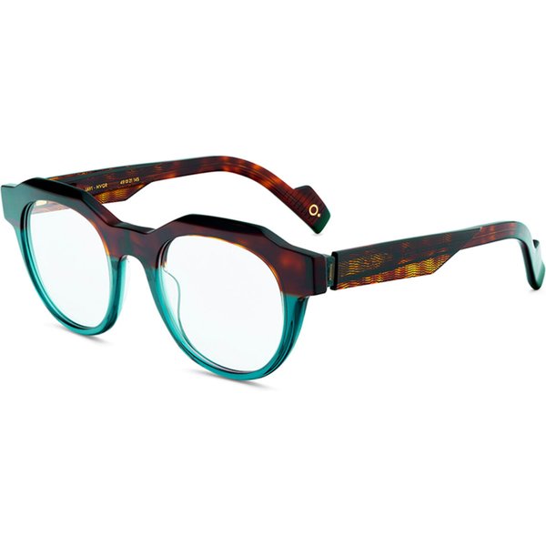Etnia Barcelona Javi HVGR Men's Eyeglasses Green Size 49 - Blue Light Block Available