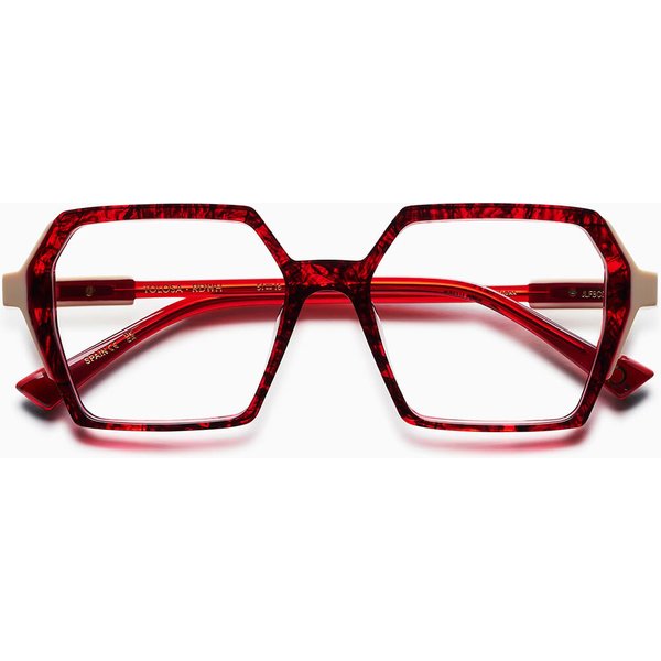 Etnia Barcelona Tolosa RDWH Women’s Eyeglasses Red Size 51 - Blue Light Block Available