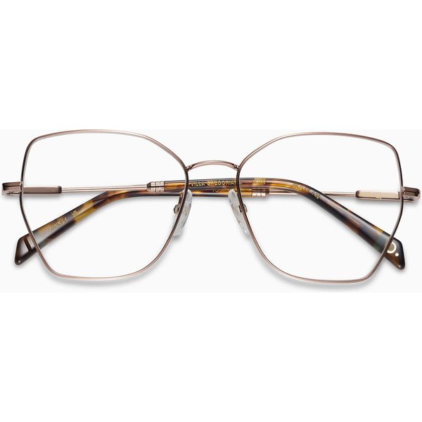 Etnia Barcelona Villa Gregoriana PGHV Women’s Eyeglasses Gold Size 55 - Blue Light Block Available