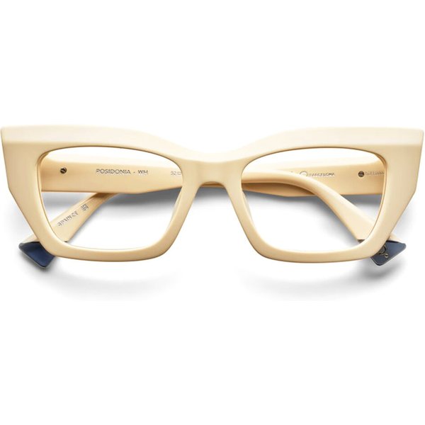 Etnia Barcelona Posidonia WH Women’s Eyeglasses White Size 52 - Blue Light Block Available