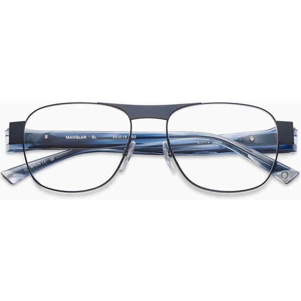 Etnia Barcelona Manglar BL Men's Eyeglasses Blue Size 55 - Blue Light Block Available