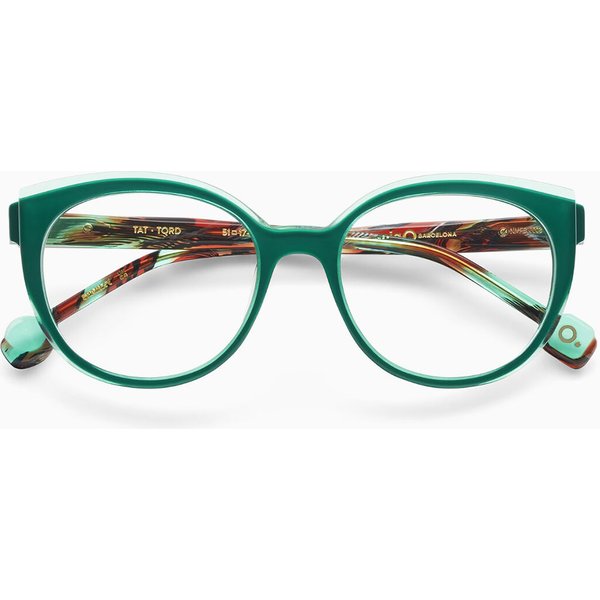 Etnia Barcelona Tat TQRD Women’s Eyeglasses Green Size 51 - Blue Light Block Available