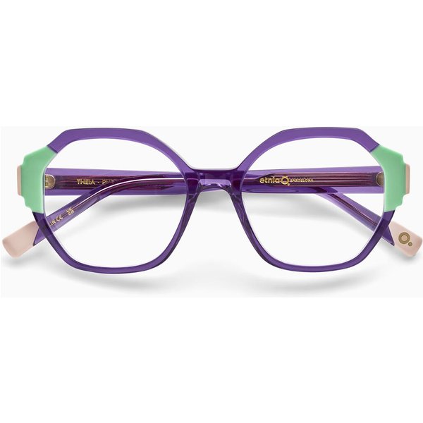 Etnia Barcelona Theia PUGR Women’s Eyeglasses Purple Size 50 - Blue Light Block Available