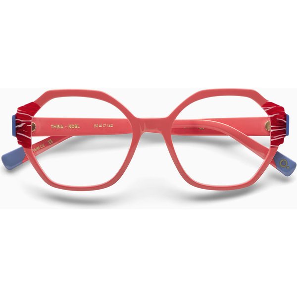 Etnia Barcelona Theia RDBL Women’s Eyeglasses Red Size 50 - Blue Light Block Available