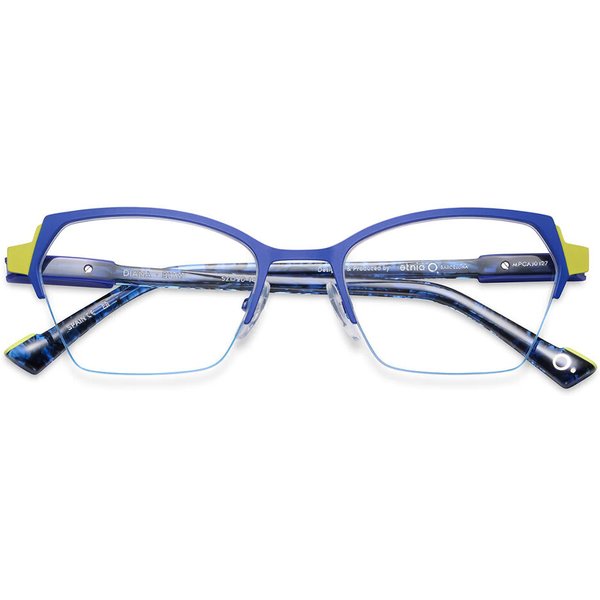 Etnia Barcelona Diana BLYW Women’s Eyeglasses Blue Size 52 - Blue Light Block Available