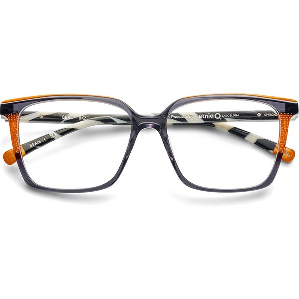 Etnia Barcelona Gera BKZE Women’s Eyeglasses Black Size 55 - Blue Light Block Available