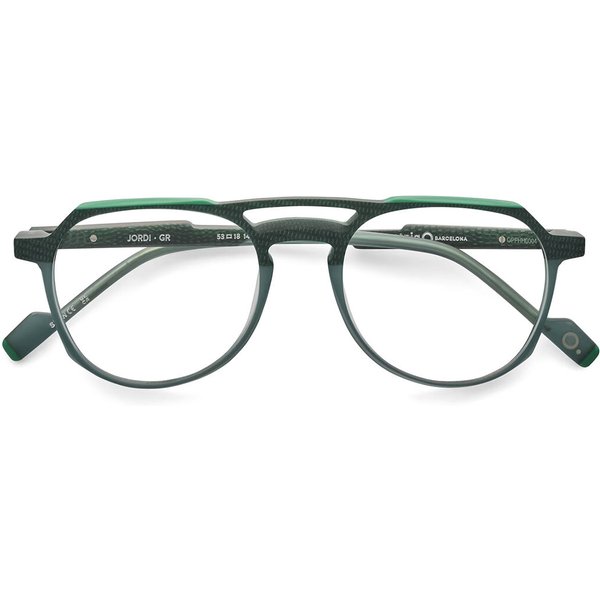 Etnia Barcelona Jordi GR Men's Eyeglasses Green Size 53 - Blue Light Block Available
