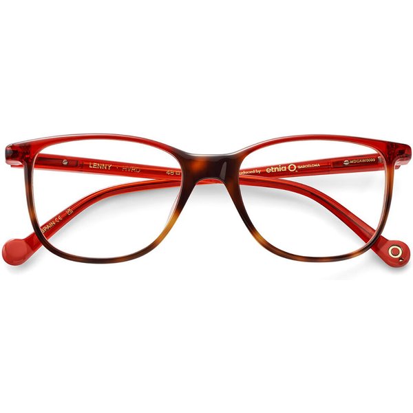 Etnia Barcelona Lenny Kids HVRD Kids' Eyeglasses Tortoiseshell Size 48 - Blue Light Block Available
