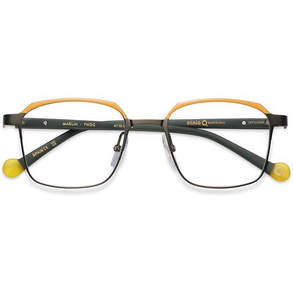 Etnia Barcelona Marlin Kids YWDG Kids' Eyeglasses Grey Size 47 - Blue Light Block Available