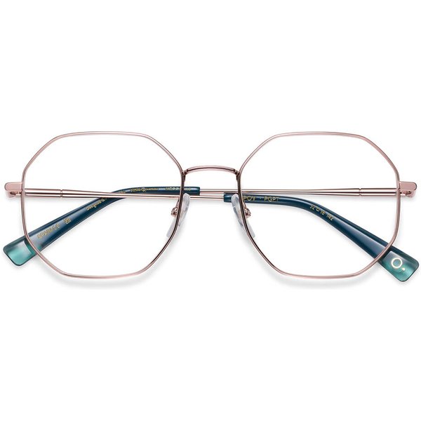 Etnia Barcelona Pov PGPT Women’s Eyeglasses Gold Size 52 - Blue Light Block Available