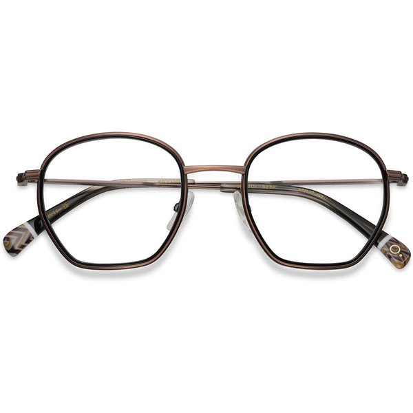 Etnia Barcelona Sineu BZBK Men's Eyeglasses Brown Size 49 - Blue Light Block Available