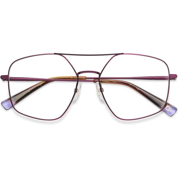 Etnia Barcelona Vibes PU Women’s Eyeglasses Purple Size 54 - Blue Light Block Available