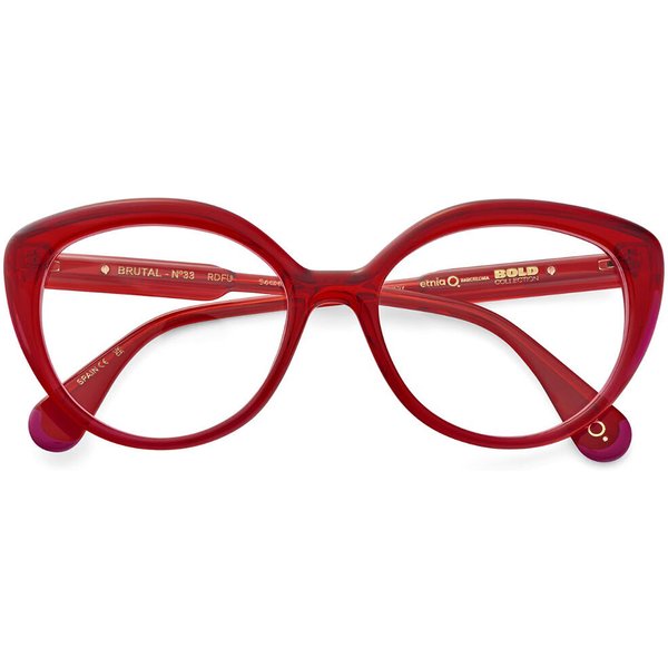 Etnia Barcelona Brutal No.33 RDFU Women’s Eyeglasses Pink Size 54 - Blue Light Block Available