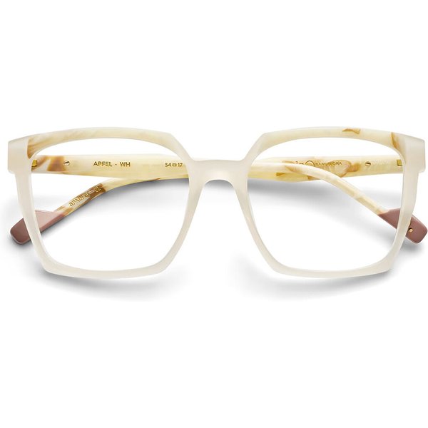 Etnia Barcelona Apfel WH Women’s Eyeglasses White Size 54 - Blue Light Block Available