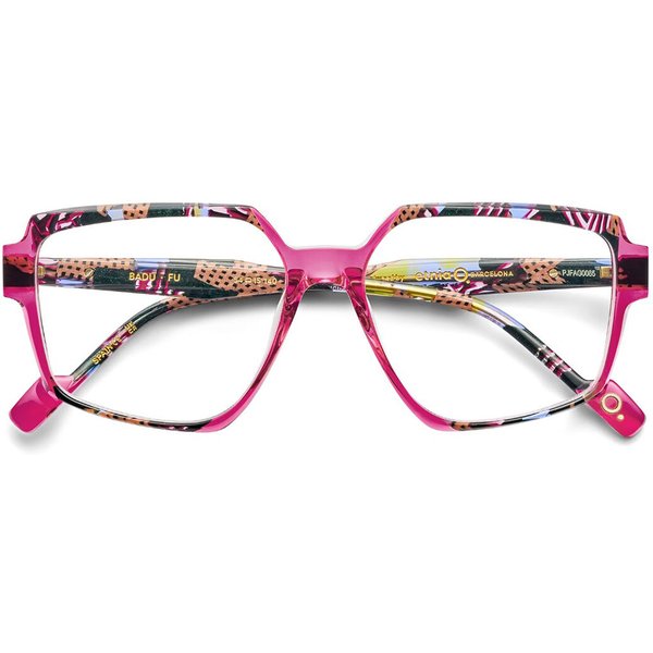 Etnia Barcelona Badu FU Women’s Eyeglasses Pink Size 54 - Blue Light Block Available