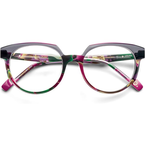 Etnia Barcelona Wintour FUBK Women’s Eyeglasses Green Size 51 - Blue Light Block Available