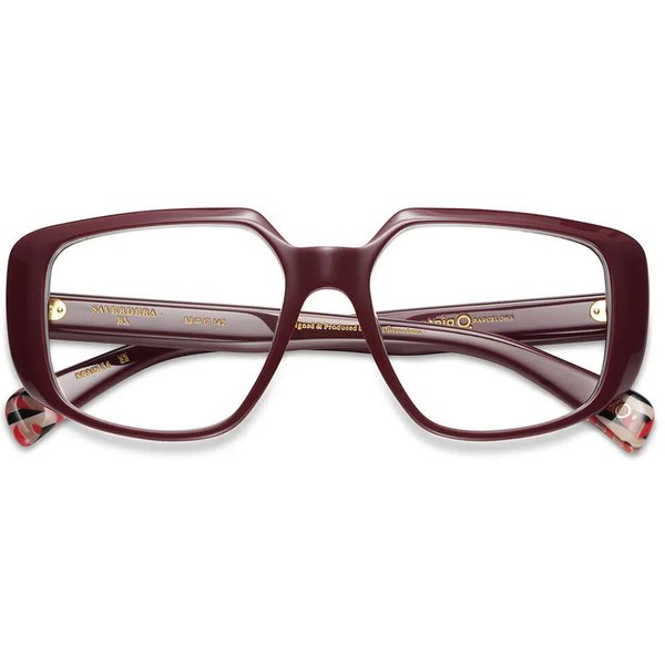 Etnia Barcelona Saverdera BX Women’s Eyeglasses Burgundy Size 53 - Blue Light Block Available