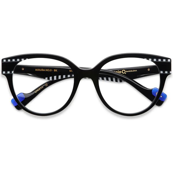Etnia Barcelona Mixura No3 BK Women’s Eyeglasses Size 52 - Blue Light Block Available