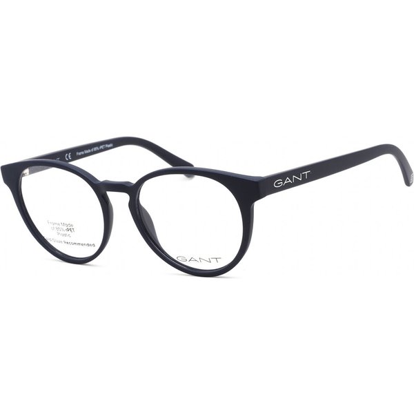 Gant GA3265 091 Men's Eyeglasses Blue Size 53 - Blue Light Block Available
