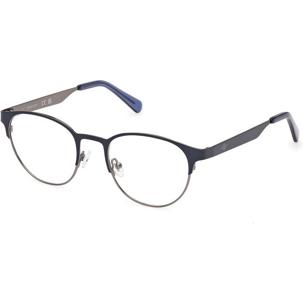 Gant GA50019 090 Men's Eyeglasses Blue Size 50 - Blue Light Block Available