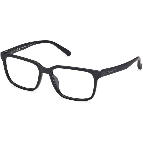 Gant GA50042 002 Men's Eyeglasses Black Size 55 - Blue Light Block Available