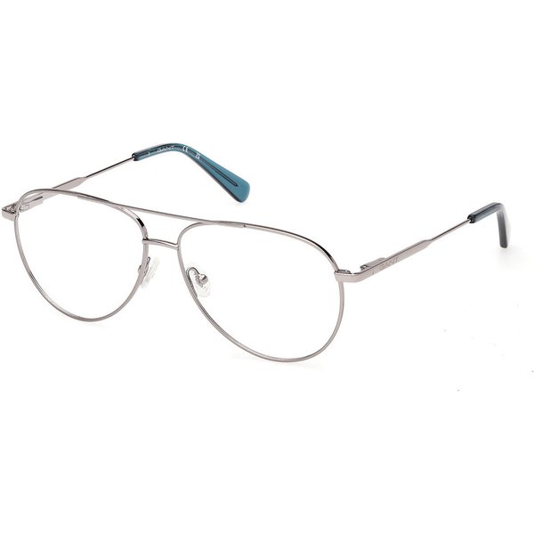 Gant GA50099 014 Men's Eyeglasses Silver Size 57 - Blue Light Block Available