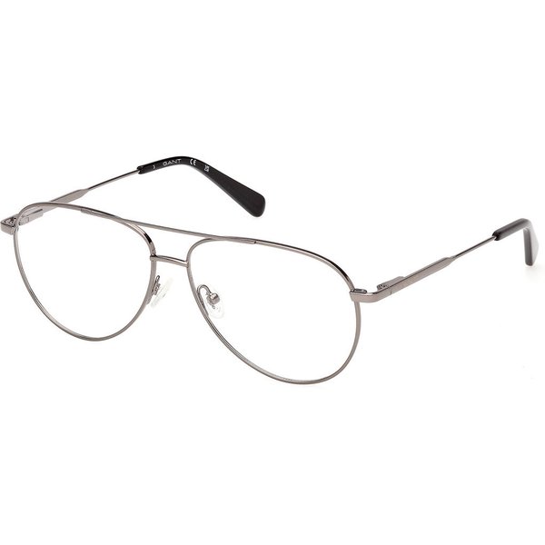 Gant GA50099 012 Men's Eyeglasses Silver Size 57 - Blue Light Block Available