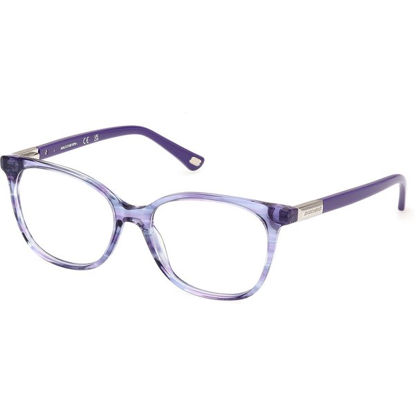 Skechers SE2246 081 Women’s Eyeglasses Purple Size 53 - Blue Light Block Available
